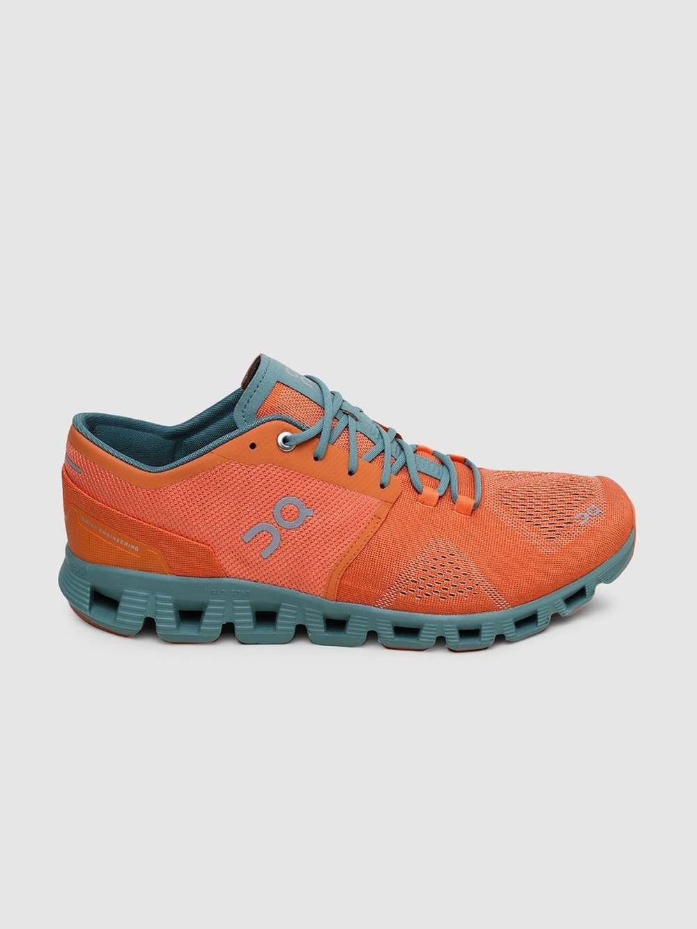 On Running Women's Cloudswift Orange with Teal Accents